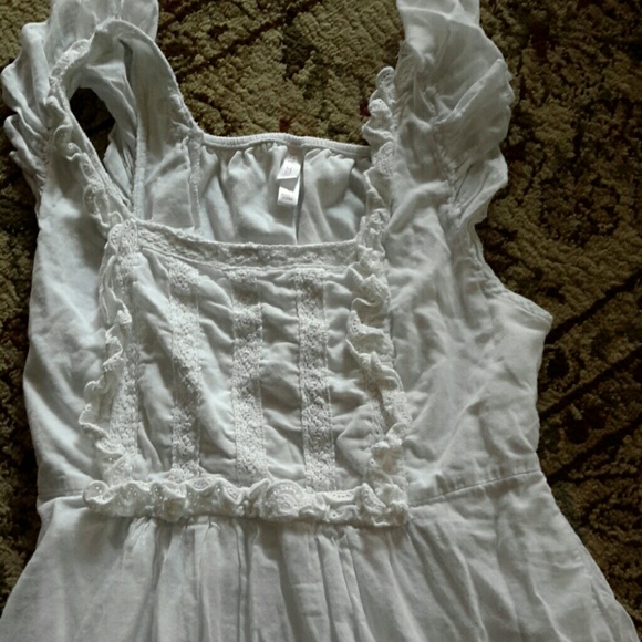 White Boho Dress - Picture 4 of 4