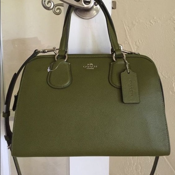 Coach Handbags - Coach nolita satchel moss green
