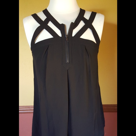 Cut out black tank