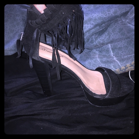 Black heels