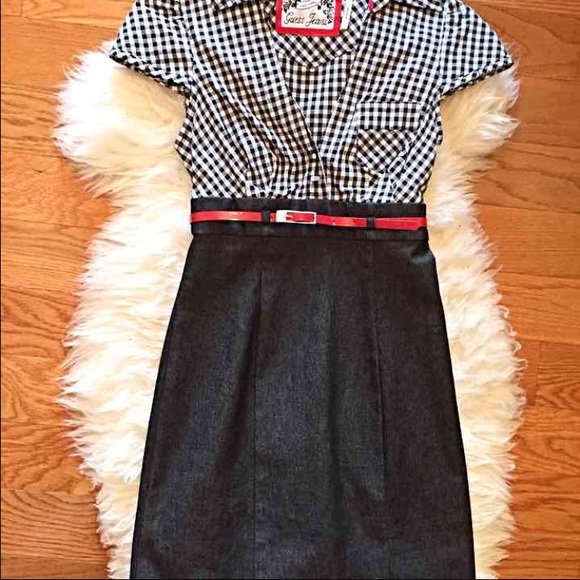 Guess Dresses & Skirts - Brand New GUESS belted dress