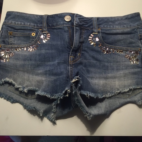 Shorts w/ gems - Picture 1 of 1