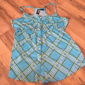 Weavers Plaid Tank