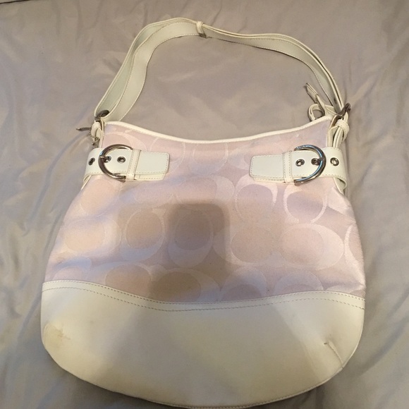 White Coach shoulder bag