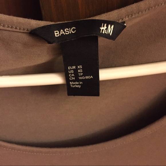 Tan H&M basic bodycon dress - Picture 2 of 2