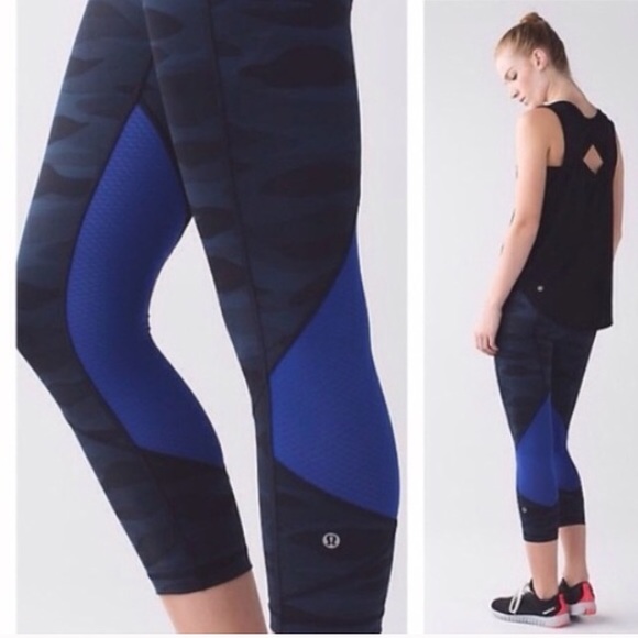 Lulu lemon Pace Rival Crops NWOT