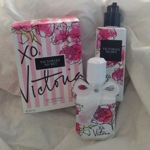 PRICE DROP ❤️ "XO, Victoria" Lotion & Perfum