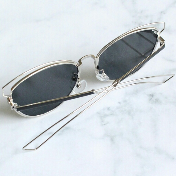 Accessories | Silver cat eye wire frame sunnies - Picture 2 of 3