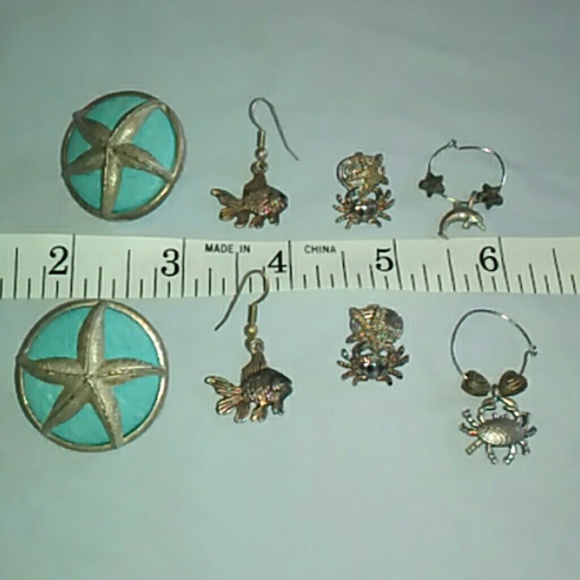 🎈Sea Life Earring Bundle - Picture 2 of 4