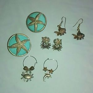 🎈Sea Life Earring Bundle