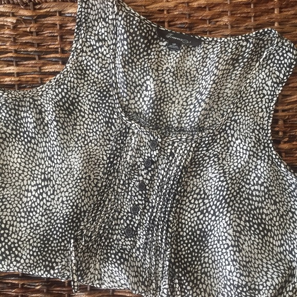 Forever 21 | Sheer Polka Dot Tank