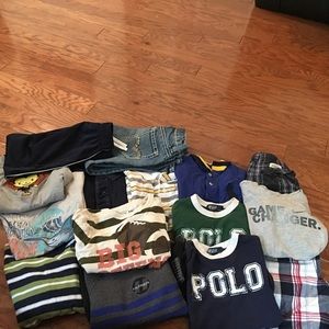 Lot of size 4T boys clothes