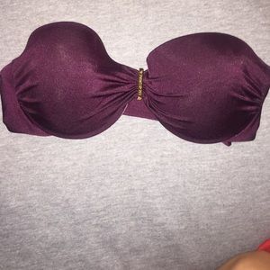 VS plum bikini top