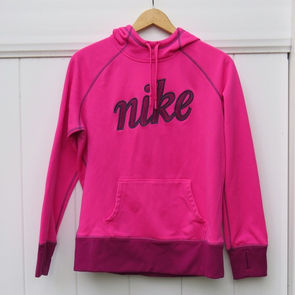 Pink nike hoodie