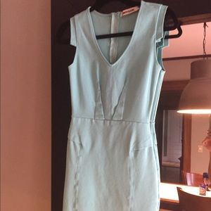 NWOT light blue bodycon pencil dress