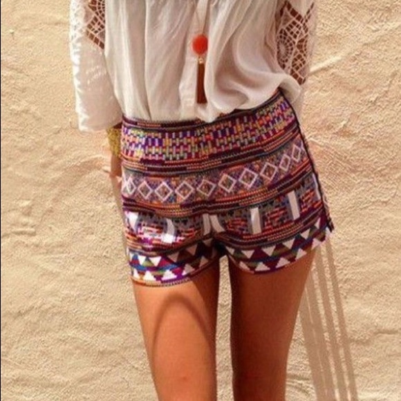 Pattern shorts