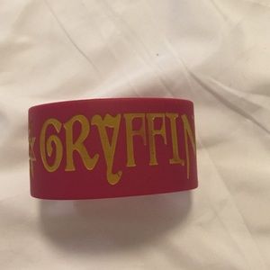Harry Potter Gryffindor rubber bracelet