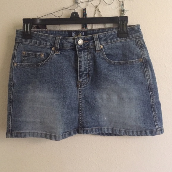 90's denim skirt - Picture 1 of 1