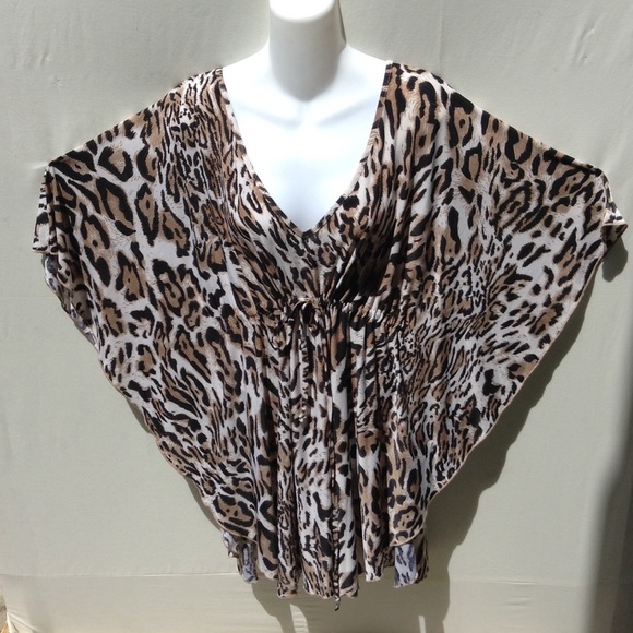 Leopard Print Veronicam Tunic Wow