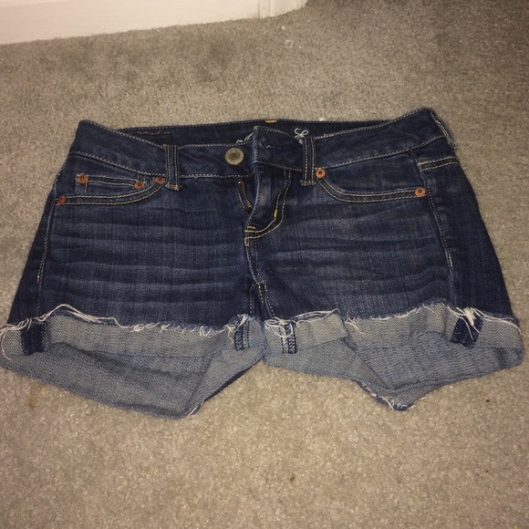 American eagle cuffed Jean shorts