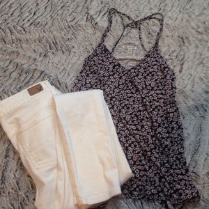 American Eagle razor back tank