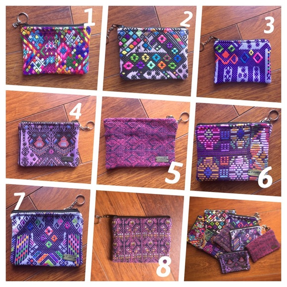 Handcrafted Mini Bag with Key ring. - Picture 2 of 3