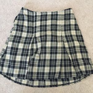 Plaid brandy Melville skirt