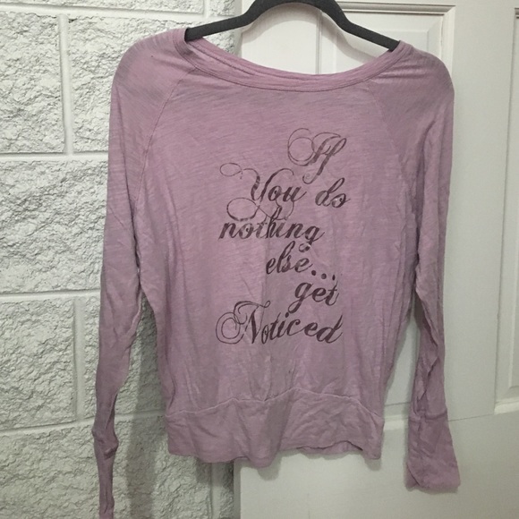 Express long sleeve shirt