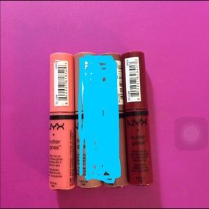 2 Nyx Butter Glosses (MADELEINE&PRALINE SOLD)