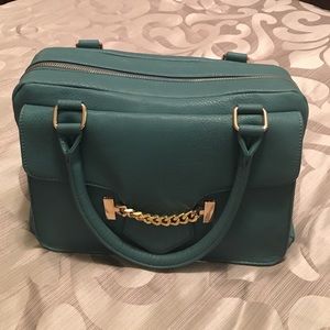 Teal purse