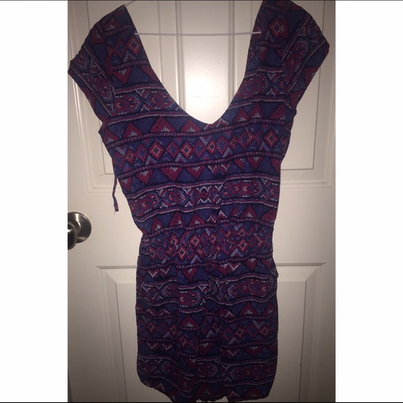 Hollister Romper Tribal Print