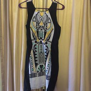 Akira Aztec spandex dress