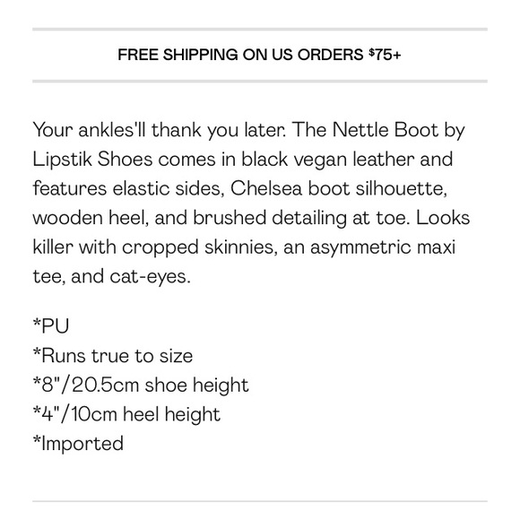 Lipstik black pull on ankle boots - Picture 3 of 4