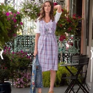 Sundance cotton wrap dress