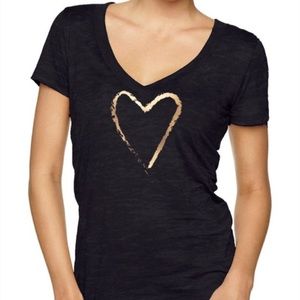 SALE!! Heart of Gold V-neck shirt