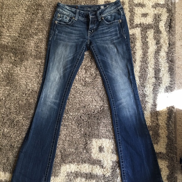 Miss Me - dark wash jeans. Size 27 R