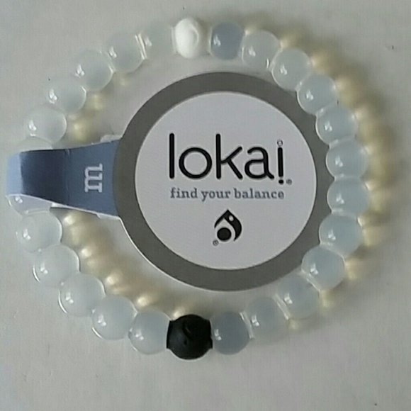 Clear Lokai bracelet