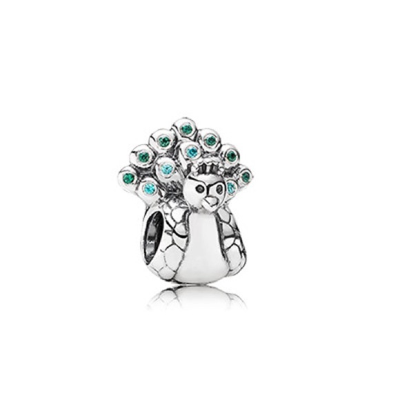 Pandora Peacock Charm