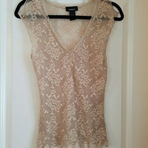 Express lace top