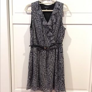 Fun Black and White Dress - Perfect for Summer!