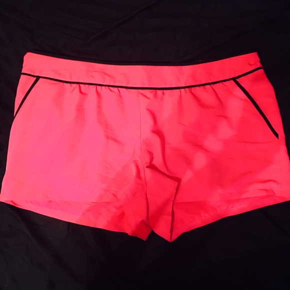 Hot pink with black trim shorts !