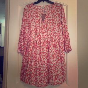 Kori floral print tunic/dress