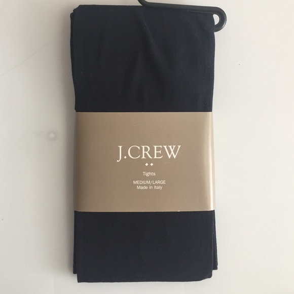 Jcrew Navy Tights Size M/L
