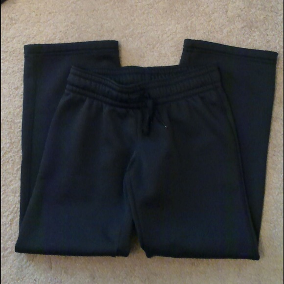 Black Under Armour sweat pants