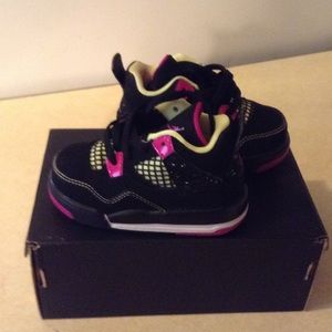Toddler Jordan's Retro 4 size 5c