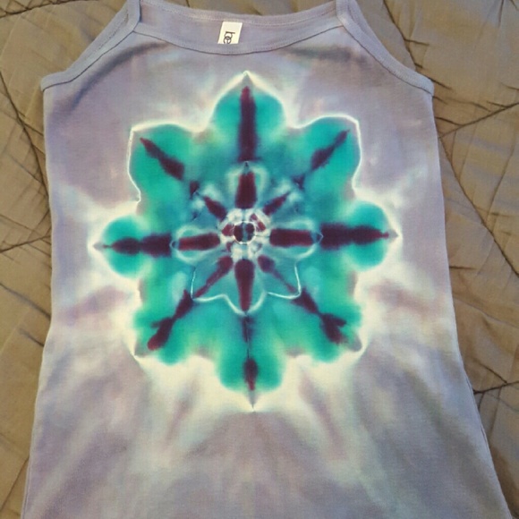 Tie Dyed Hippie Tank Size Sm