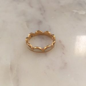 Kate Spade scallop ring