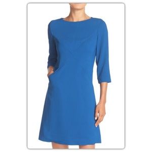 Crepe A-Line Dress