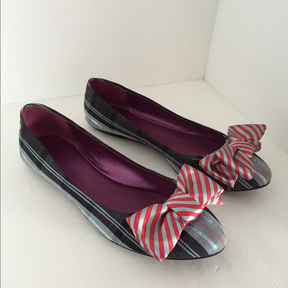 Coach Poppy Cambria flats. 🎀Like New.🎀