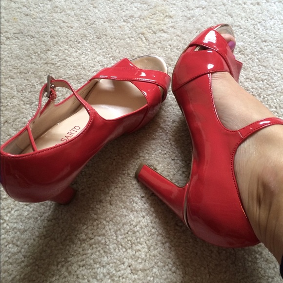 Franco Sarto Coral Patent Pumps